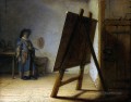 El artista en su estudio Rembrandt